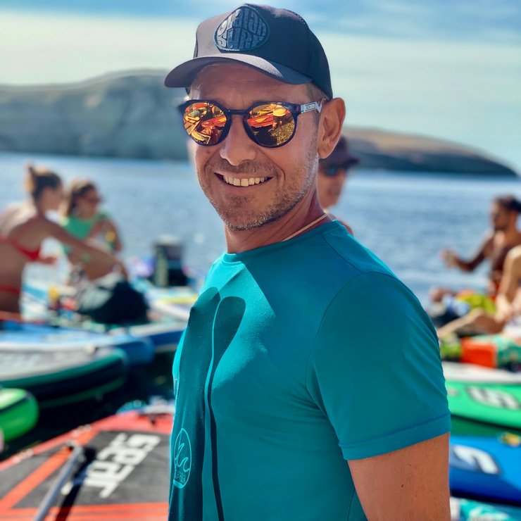 Marco Loi, owner of Wooden Waves SUP Club