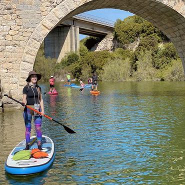 Escursione in SUP al Lago di Isili, Is Barrocus