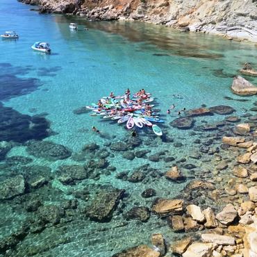 Escursione in SUP a Maladroxia, Sant'Antioco