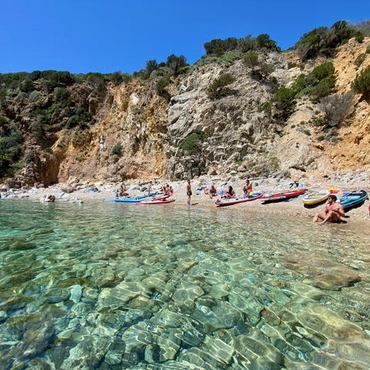 Escursione in SUP a Pinus Village, Cagliari