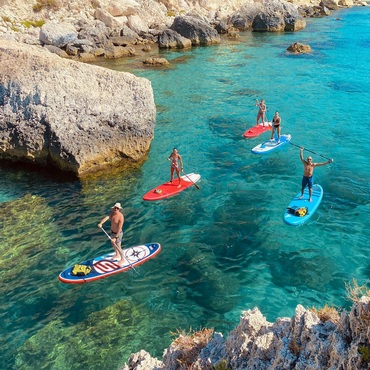 Escursione in SUP alla Sella del Diavolo, Cagliari
